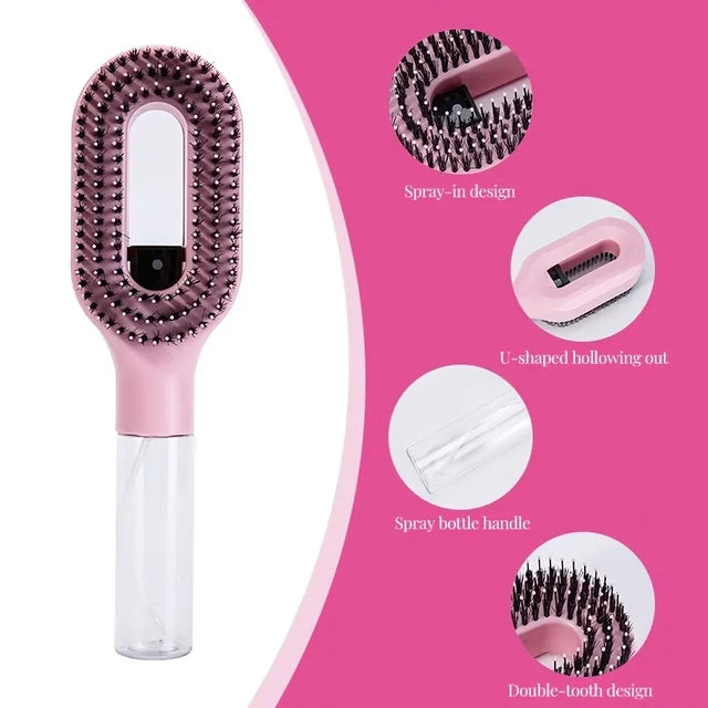 UThryve™ Mist Hair Spray Brush