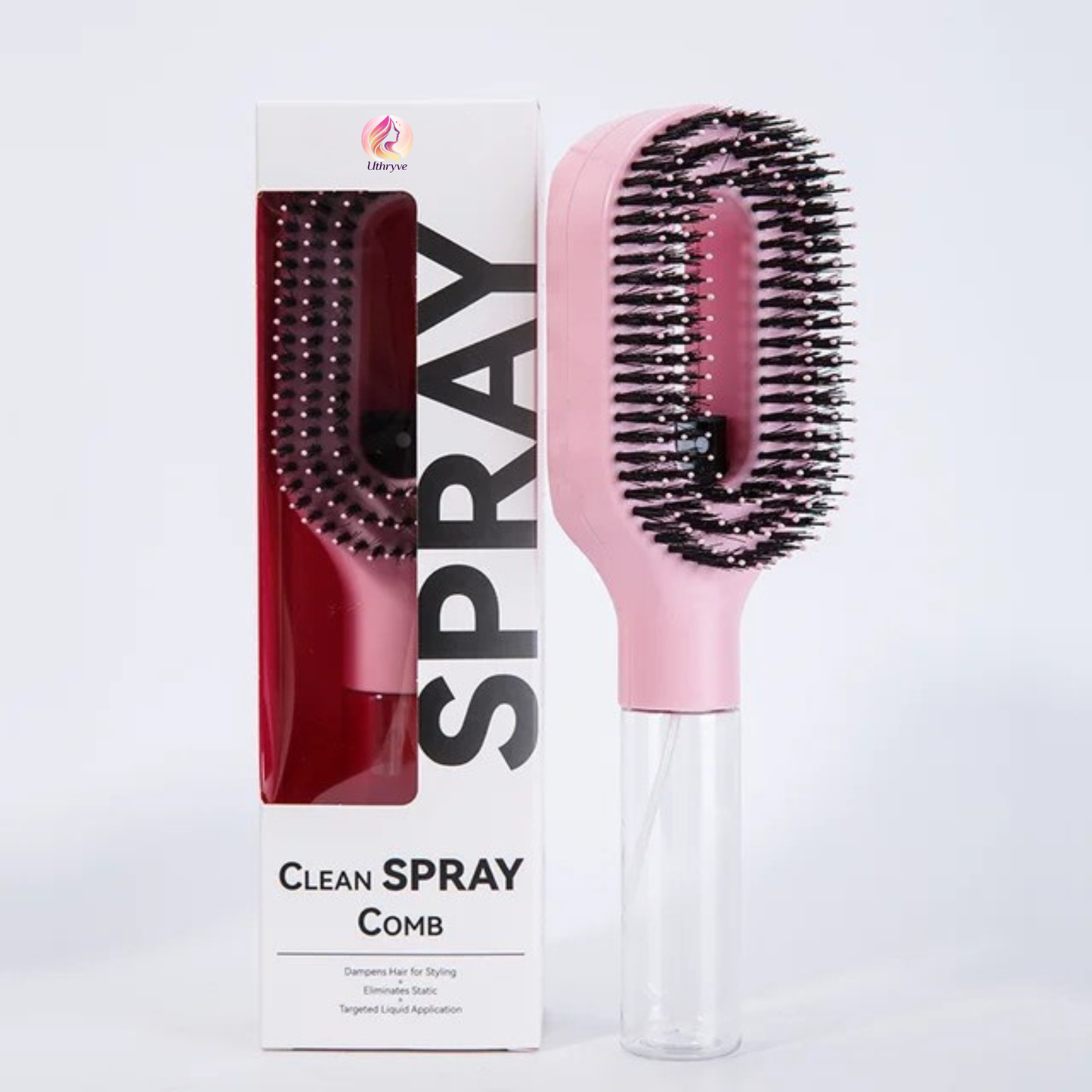 UThryve™ Mist Hair Spray Brush
