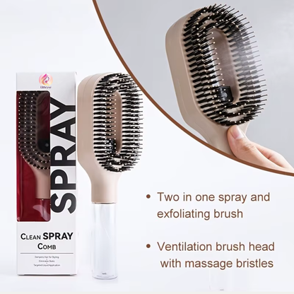 UThryve™ Mist Hair Spray Brush