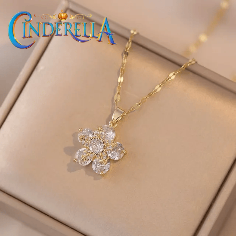 Enchanted Charm™ Luxury Princess Spin Necklace