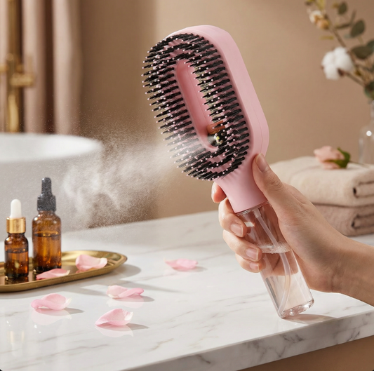 UThryve™ Mist Hair Spray Brush